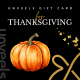 Thanksgiving Gift Card