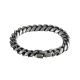 Hades Classic Silver Thick Bracelet