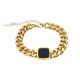 Classic Golden Black Bracelet